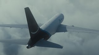 Atlas Air Flight 3591  Crash Animation [upl. by Buchheim]