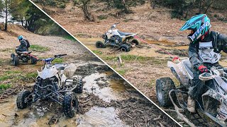 SUZUKI LTR 450 amp KFX 450R OFF ROAD TEST [upl. by Edme]