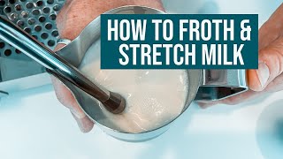 4 Tips to Steam and Froth The Perfect milk for Latte Art [upl. by Jarlen]