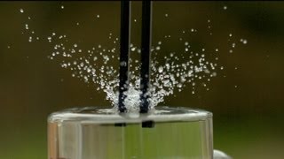 Tuning Fork at 1600fps  The Slow Mo Guys [upl. by Feirahs]