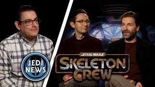 Star Wars Skeleton Crew Claridges Interview with Jon Watts and Chris Ford [upl. by Adaiha]