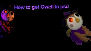 how to get OWELL in PSD [upl. by Delastre]