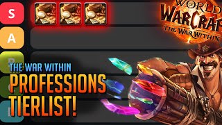 Goldmaking Professions Tierlist  The War Within [upl. by Eneleahs]