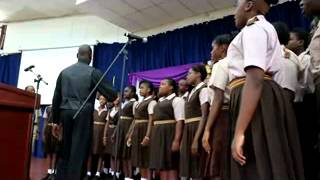 100112 p36 Ellerslie School Choir at Education Month service [upl. by Olshausen]