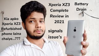 Xperia XZ3 Complete Review in 2021  Should you buy Refurbished phone [upl. by Alaham]