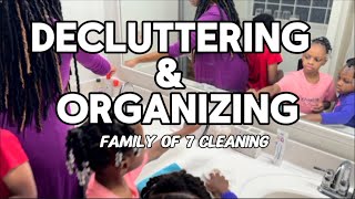 NEW How to declutter and organize your home  Clean With Me  Family Vlog [upl. by Barton]