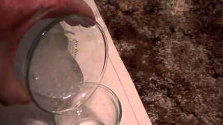 Cooling Rubbing Alcohol with Dry Ice Isopropyl 91 and Carbon Dioxide Ice [upl. by Yehs215]