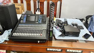 ĐỒ VỀ ĐƯỢC CÓ NHIÊU ĐÂY AE ƠI A E CẦN GÌ ỦNG HỘ E NHÉ MICRO SHURE XTA DP MIXER YAMAHA LS9 16 ĐẸP [upl. by Eirrab]