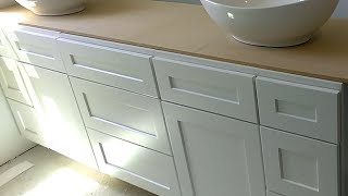 My reviews 900 for 3 vanity cabinets from China [upl. by Mahau243]