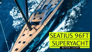 Tour the 96ft carbon superyacht Seatius from Southern Wind  Yachting World [upl. by Olenka225]