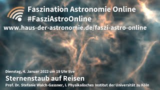 Sternenstaub auf Reisen  Stefanie WalchGassner bei FasziAstroOnline [upl. by Ardenia391]