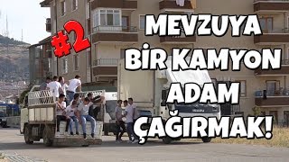 MEVZUYA BİR KAMYON ADAM ÇAĞIRMAK 2   ŞİŞE KIRIP KOVALADI [upl. by Nomead]