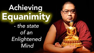 Achieving Equanimity  the State of an Enlightened Mind with subtitles [upl. by Kcinemod4]