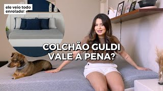 colchão da Guldi vale a pena  testei o colchão a vácuo de molas ensacadas que vem todo enrolado [upl. by Latisha]