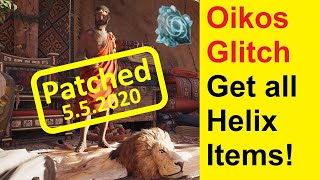 PATCHED Assassins Creed Odyssey Oikos Store Glitch How to get Helix items in every Olympian gift [upl. by Mundt]