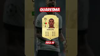 Türkiyede Oynamış İkonların Fifa Kartları fifa22 futbol fifa gs bjk quaresma hagi etoo [upl. by Eelyek]