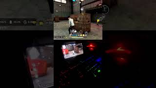 Keyboard⌨️ mouse 🖱connect mobile📲 is free fire🤯shorts gaming video viralvideo love [upl. by Gascony]