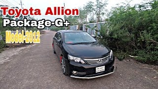 Toyota Allion  Package G  Model 2012  Black [upl. by Ruelle]