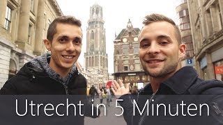 Utrecht in 5 Minuten  Reiseführer  Die besten Sehenswürdigkeiten [upl. by Nairad]