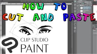 Clip Studio How to Copy and Paste [upl. by Cedar]