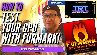 How To Use Furmark Stress Test [upl. by Lamrouex]