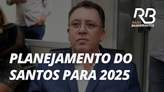 Entrevista com Marcelo Teixeira presidente do Santos FC [upl. by Noral]