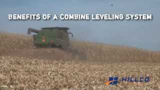 Hillco Sidehill Leveling Systems for John Deere S Series Combines [upl. by Ycat]