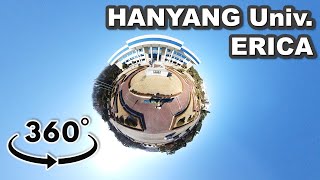 Hanyang University Campus Tour ERICA  한양대학교 에리카 캠퍼스투어 360도 VR 영상  Korea walk travel  Insta360OneX [upl. by Merril]