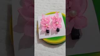 Easy hair accessories making idea No 41diy hairaccessories shorts craft [upl. by Nnylsia]