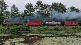 Cooperstown Charlotte valley railroad Caboose Special Aug 3 2024 Part 1 [upl. by Bunch472]