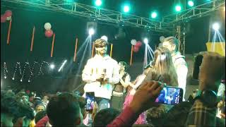 Video  Aashish Yadav Shweta Sargam  Papa Kawane Nagariya program [upl. by Blaze]