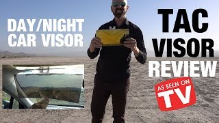 Tac Visor Review DayNight AntiGlare Car Visor [upl. by Erle]