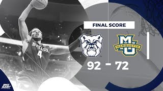 BIGEASThoops Highlights Marquette vs Butler [upl. by Saied]