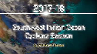 201718 SouthWest Indian Ocean Cyclone Season [upl. by Ellehcirt273]