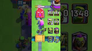 Goblin Family Damage on Princess Tower 🪄 [upl. by Kerman]