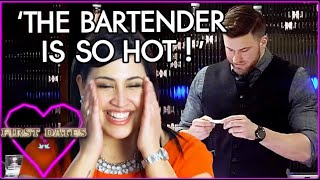 Mikaela cant stop Flirting with Bartender During Date  First Dates Canada [upl. by Elle]