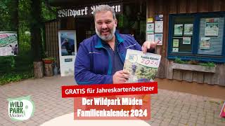 Gratis Familienkalender 2024 für alle Jahreskarteninhaber [upl. by Fatma]