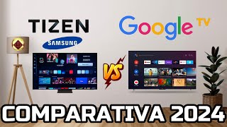 Review Comparativa Tizen vs Google TV en 2024 Cuál es mejor sistema operativo para Smart TV en 2024 [upl. by Dewhurst]