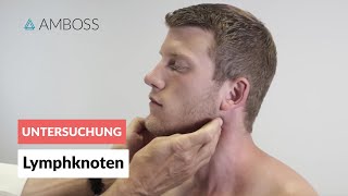 Lymphknoten  Klinische Untersuchung  AMBOSS Video  Lymphknotenuntersuchung [upl. by Halle]