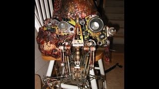 Animatronic Golioth Head from the 1999 movie Virus [upl. by Akamaozu277]