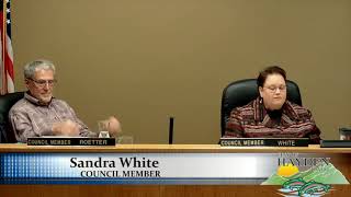 Consent Calendar Discussion  Hayden City Council Meeting  102224 [upl. by Levey]