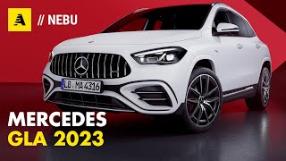 Nuova Mercedes GLA 2023  Cosa cambia dentro e fuori [upl. by Zuliram378]