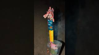 Parachute rocket pe lagaya maal firecrackers fireworks diwali fyp funny viralvideo 🫣😱😶‍🌫️ [upl. by Tarsuss685]