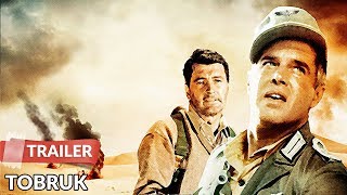 Tobruk 1967 Trailer  Rock Hudson  George Peppard [upl. by Yadnil]