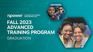 NPower Fall 2023 Advanced Training Programs Graduation [upl. by Aztirak]