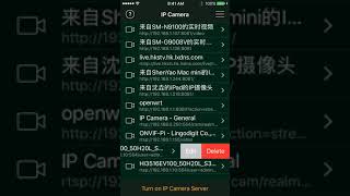 IP Cameras ONVIF camera support iOS version [upl. by Stormie457]