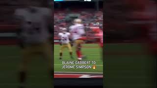 Random highlight of the dayBlaine Gabbert touchdown pass to Jerome Simpson [upl. by Iatnahs]