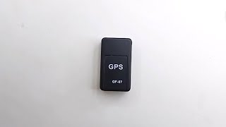 GF07 Real Time Mini GPS Tracker [upl. by Lumbye143]