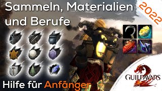 GW2  Alles wichtige zu den Handwerksberufen  Anfänger Hilfe [upl. by Gertrudis]