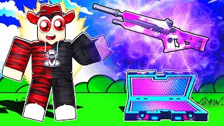 I Got The DARK MATTER RIFLE In Roblox Big Paintball 2 [upl. by Htenek]